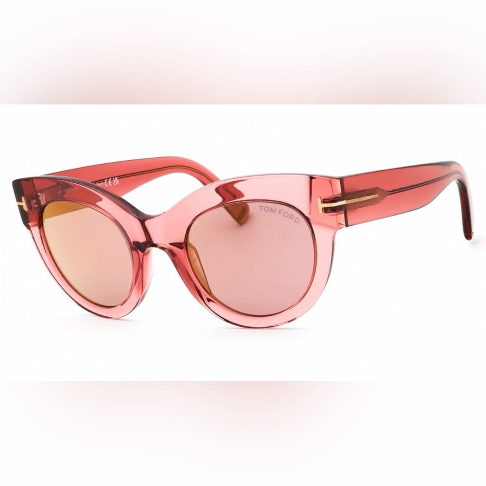 Tom Ford Pink Transparent Pink Sunglasses (NWT)